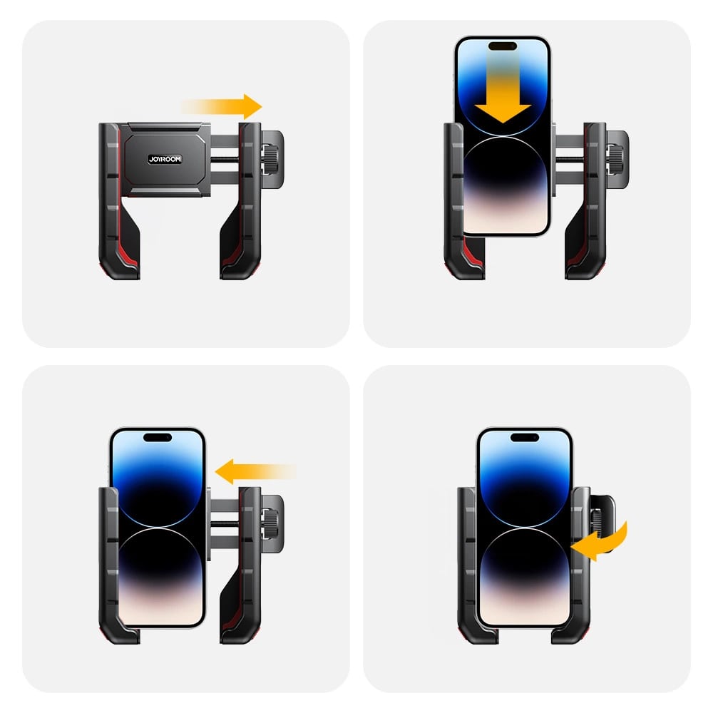Joyroom Universal Βάση Κινητού για Ποδήλατο - Black - JR-ZS266