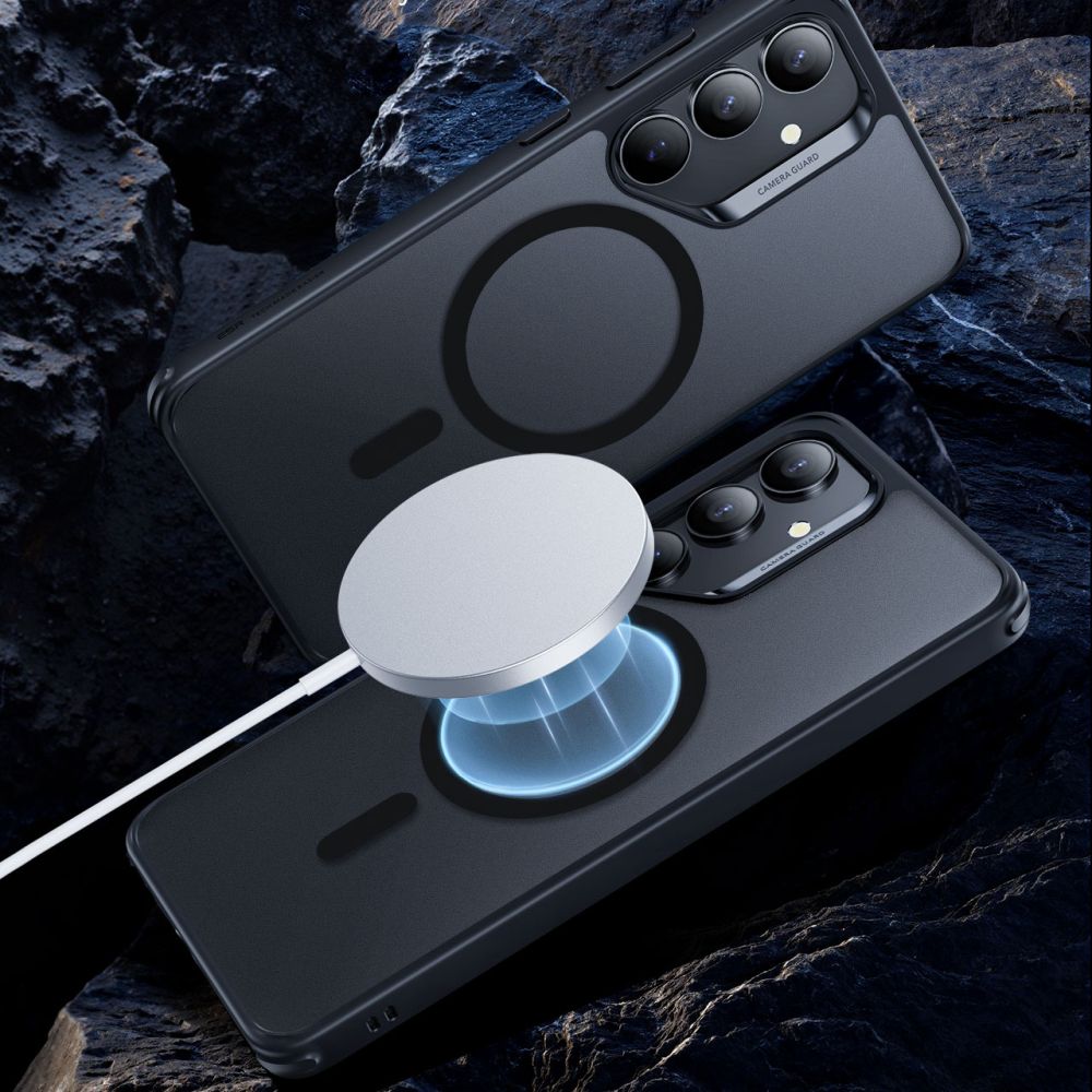 ESR Samsung Galaxy S25 Plus Classic Hybrid Halolock Σκληρή Θήκη με Πλαίσιο Σιλικόνης και MagSafe - Frosted Black