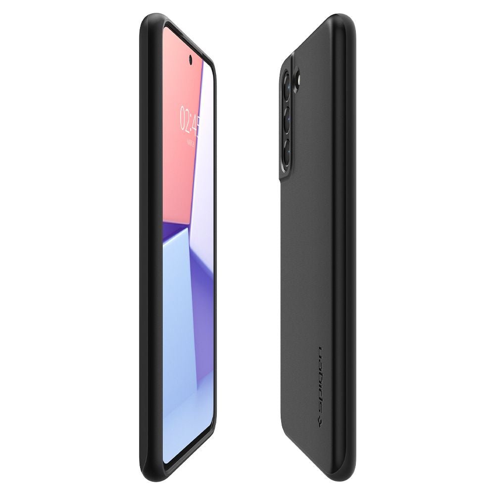 Spigen Samsung Galaxy S21 FE Thin Fit Σκληρή Θήκη - Black