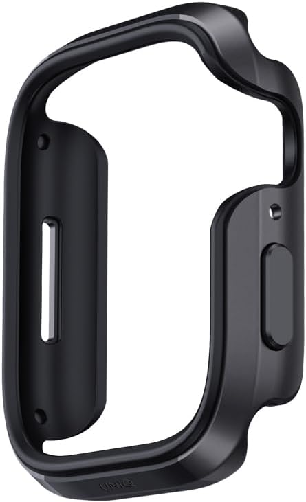 Uniq Θήκη Apple Watch 4 / 5 / 6 / 7 / 8 / 9 / SE / SE 2 - 44 / 45 mm Valencia Hybrid Υψηλής Προστασίας - Graphite
