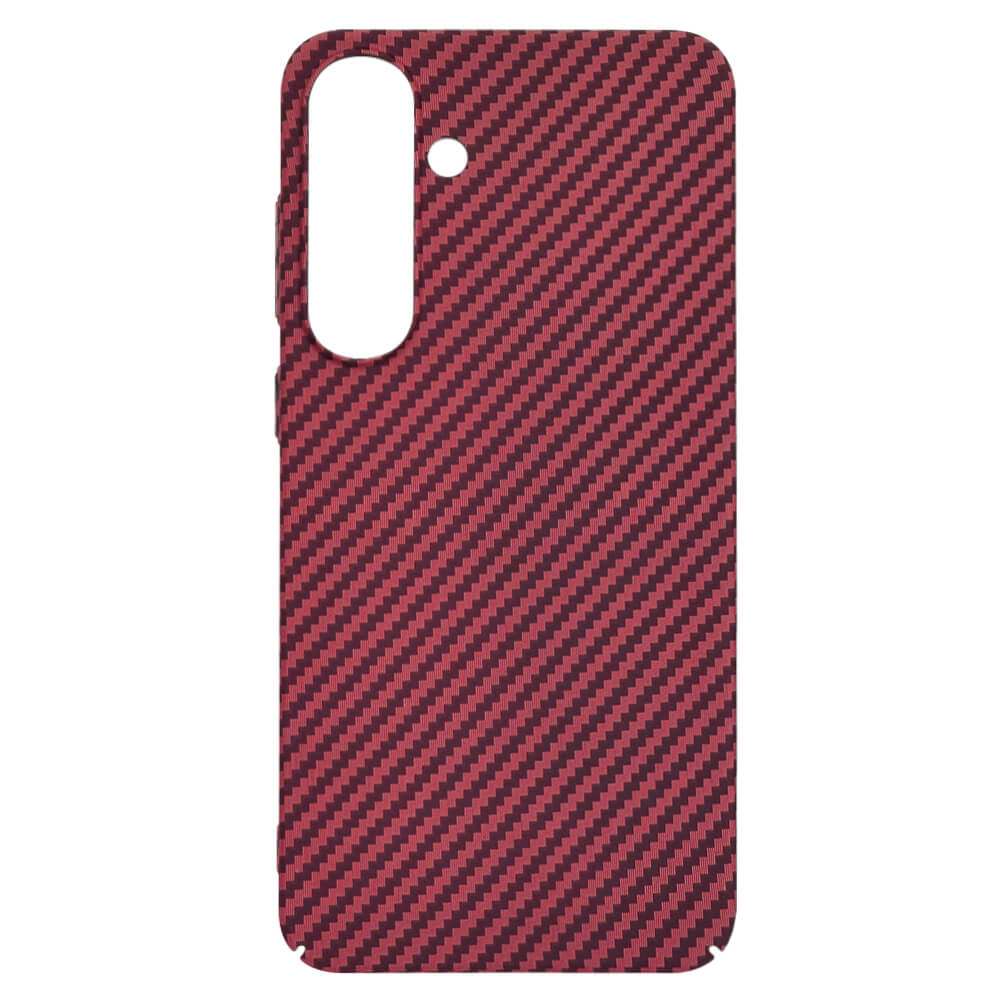 Techsuit Samsung Galaxy S25 Plus Σκληρή Θήκη Carbonite FiberShell - Red