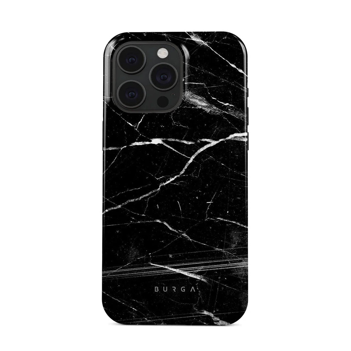 Burga iPhone 15 Pro Max Fashion Tough MagSafe Σκληρή Θήκη με MagSafe - Noir Origin