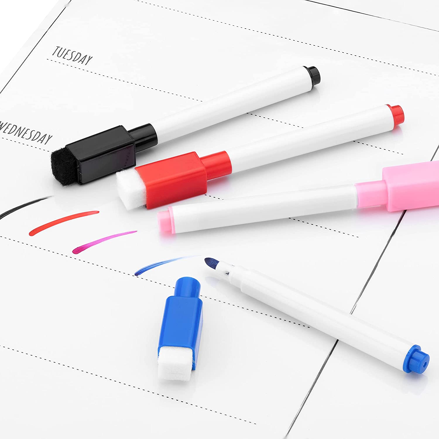 Navaris Εβδομαδιαίος Μαγνητικός Πίνακας Χρονοδιαγράμματος για Ψυγείο - 40 x 30cm - White - 51524.02