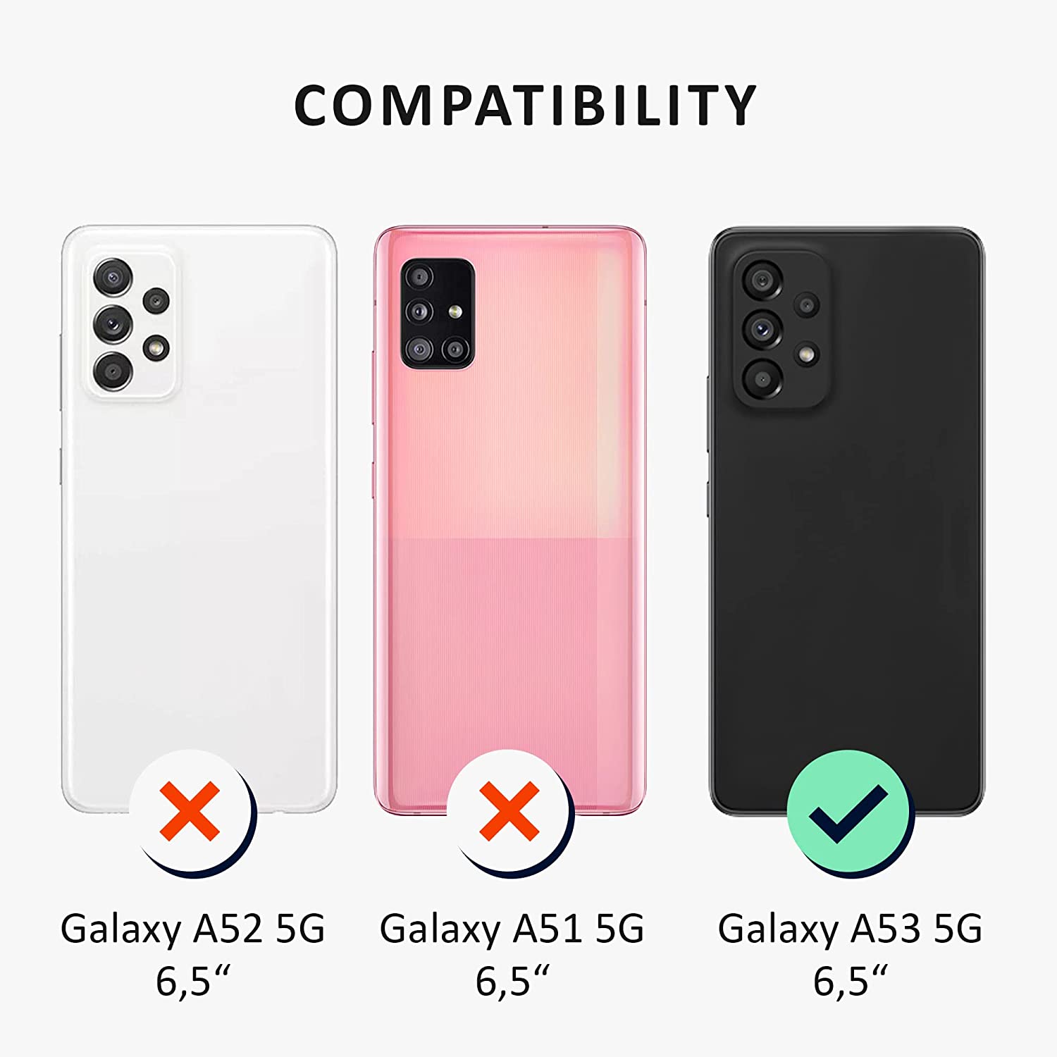 Kalibri Samsung Galaxy A53 5G Θήκη από Συνθετικό Δέρμα με Υποδοχή για Κάρτα - Mint Green / Grey Green - 59489.172