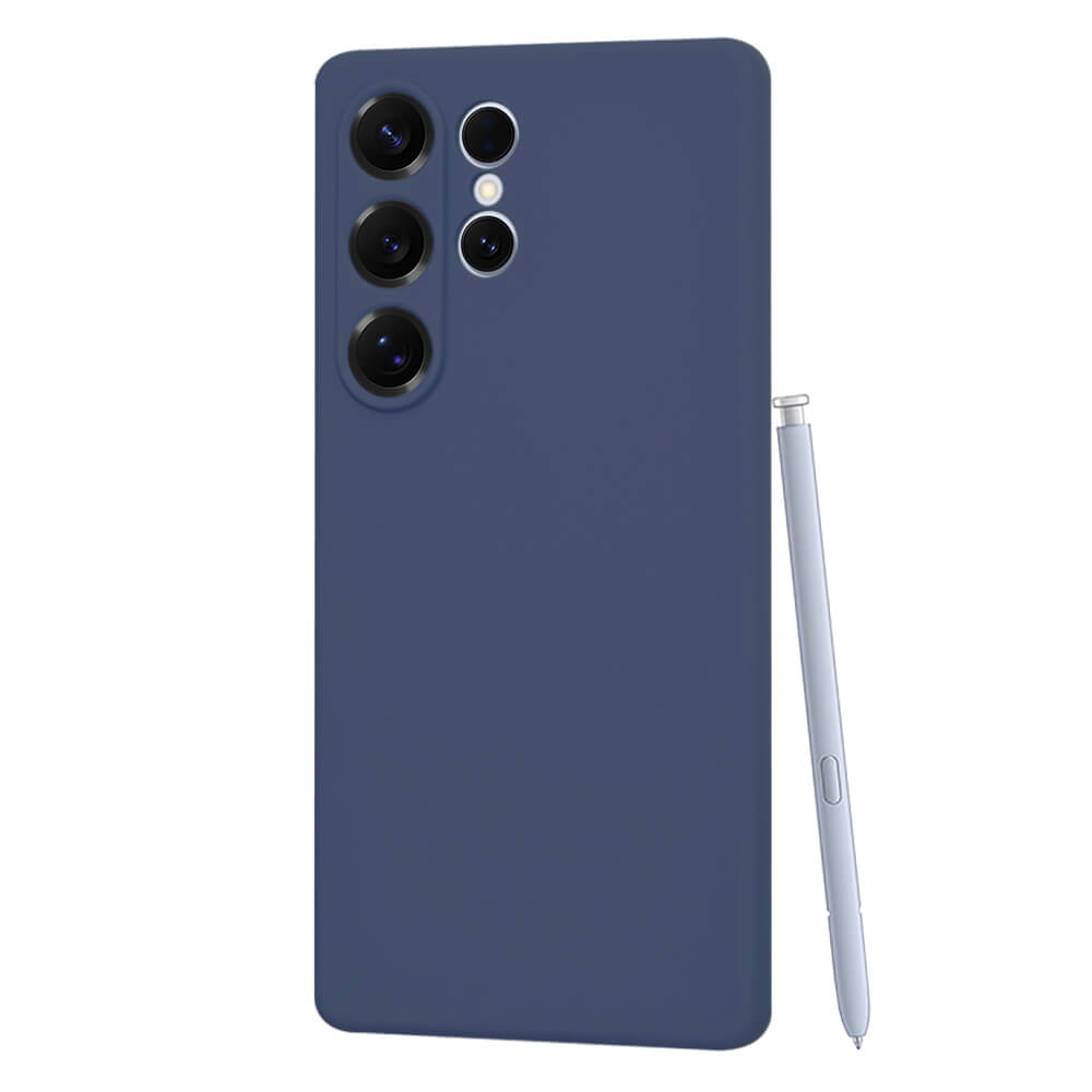 Techsuit Samsung Galaxy S25 Ultra SoftFlex Θήκη Σιλικόνης - Navy Blue