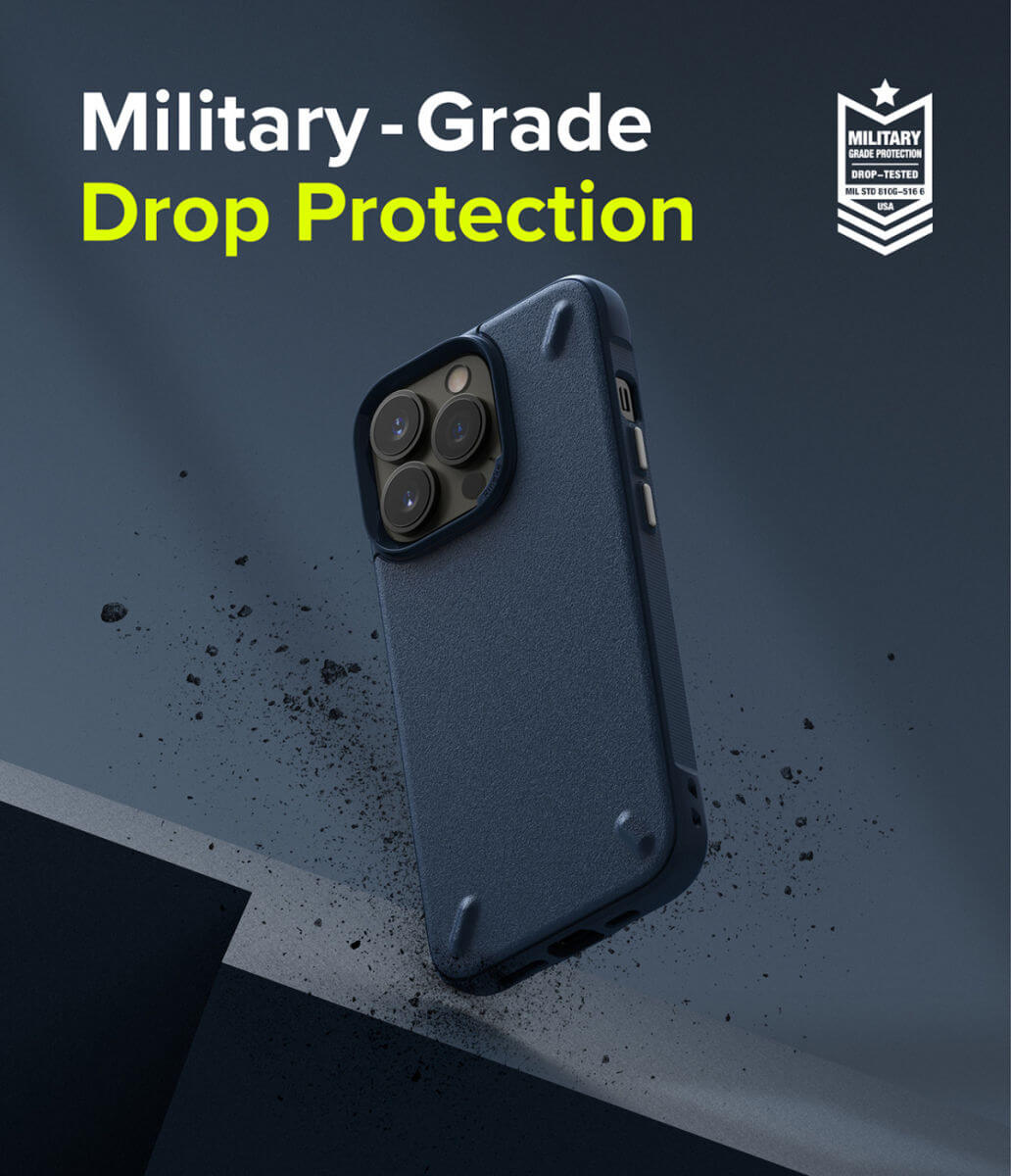 Ringke iPhone 13 Pro Onyx Durable TPU Case Θήκη Σιλικόνης - Blue