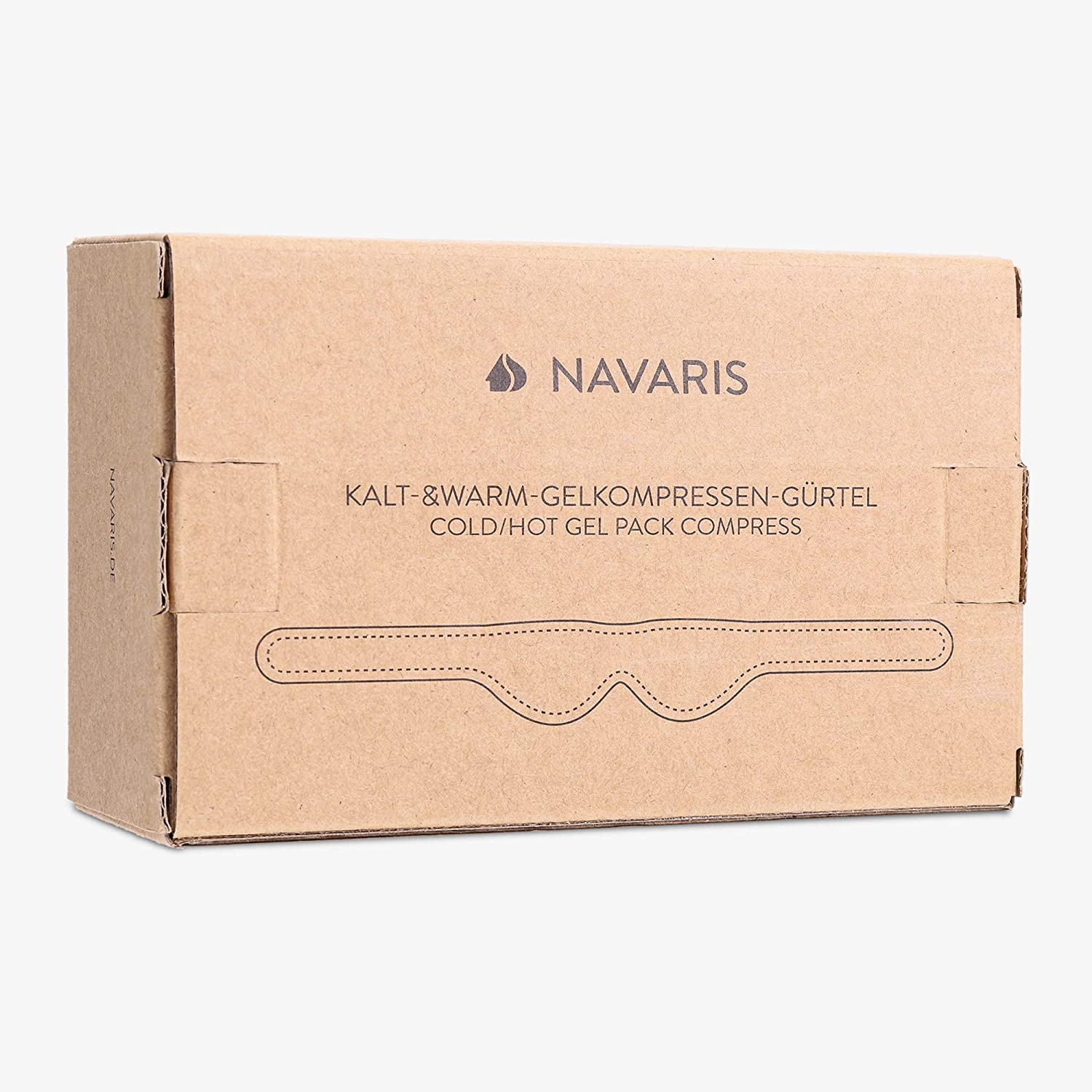 Navaris Κομπρέσα Gel Με 2 Χρήσεις - Θερμοφόρα ή Παγοκύστη - Ενάντια Στις Ημικρανίες ή Τον Πονόδοντο - 52358.01