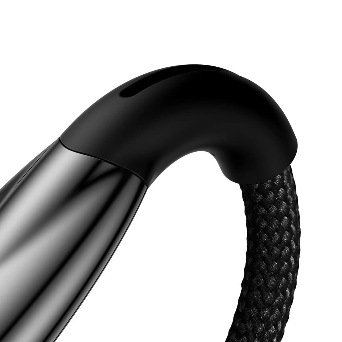 Baseus Glimmer Series PD 100W - Καλώδιο Δεδομένων και Φόρτισης Type-C to Type-C 1M - Black - CADH000701