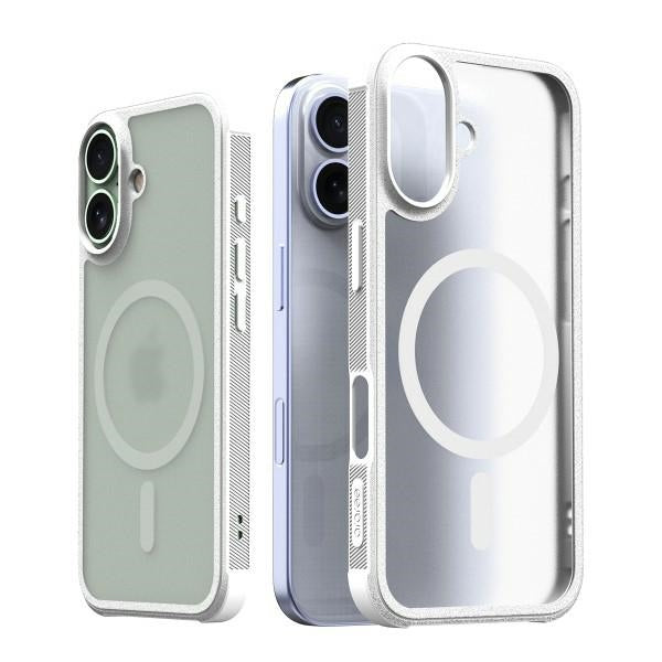 Araree iPhone 16 Duple M Armor Σκληρή Θήκη με MagSafe - White