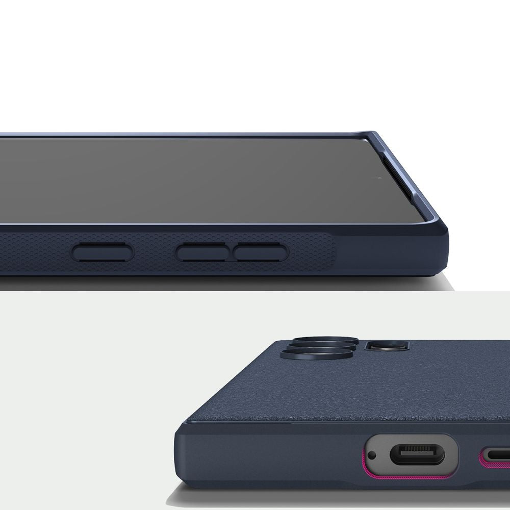 Ringke Samsung Galaxy S24 Ultra Onyx Durable TPU Case Θήκη Σιλικόνης - Navy Blue