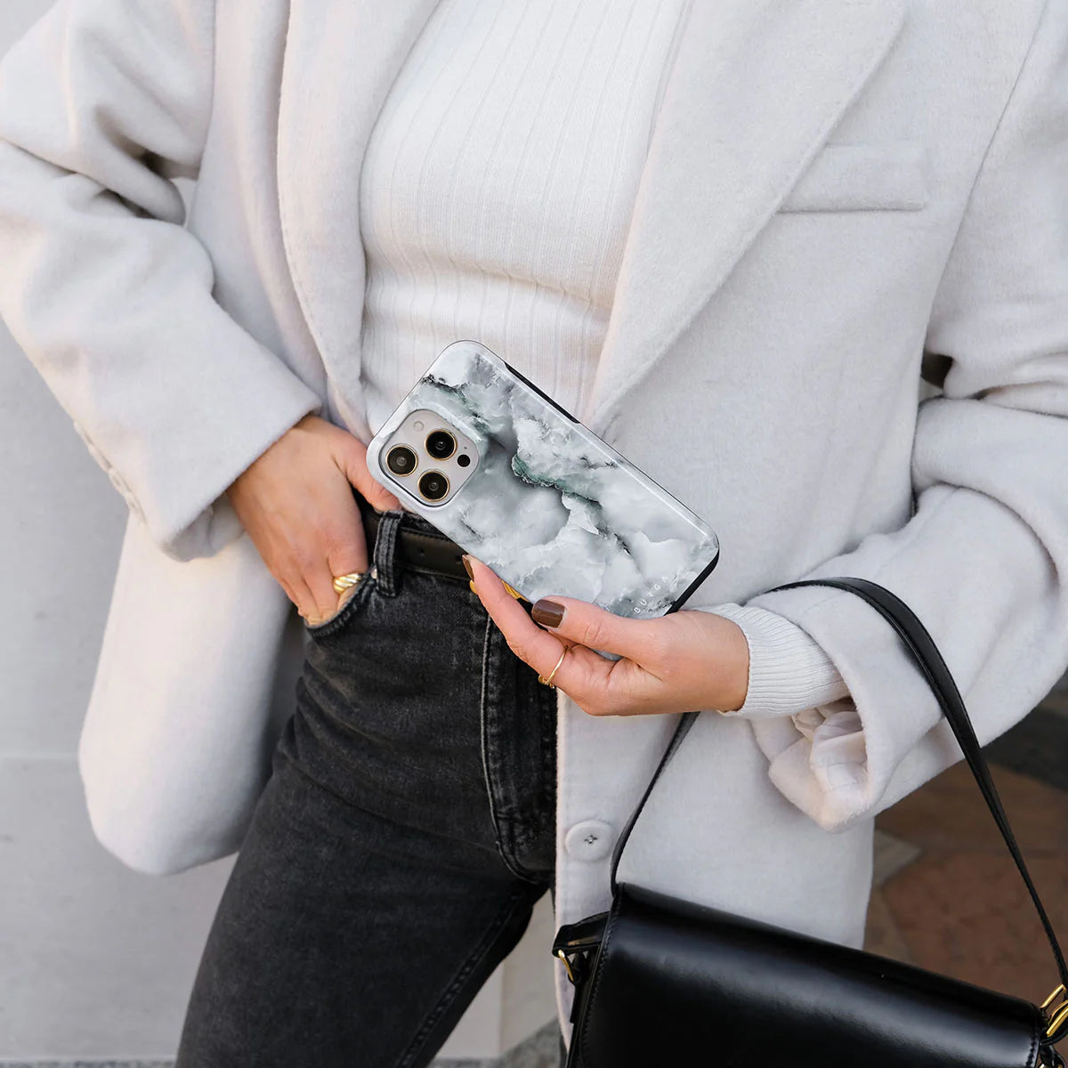 Burga iPhone 16 Plus Fashion Tough MagSafe Σκληρή Θήκη με MagSafe - Pistachio Cheesecake