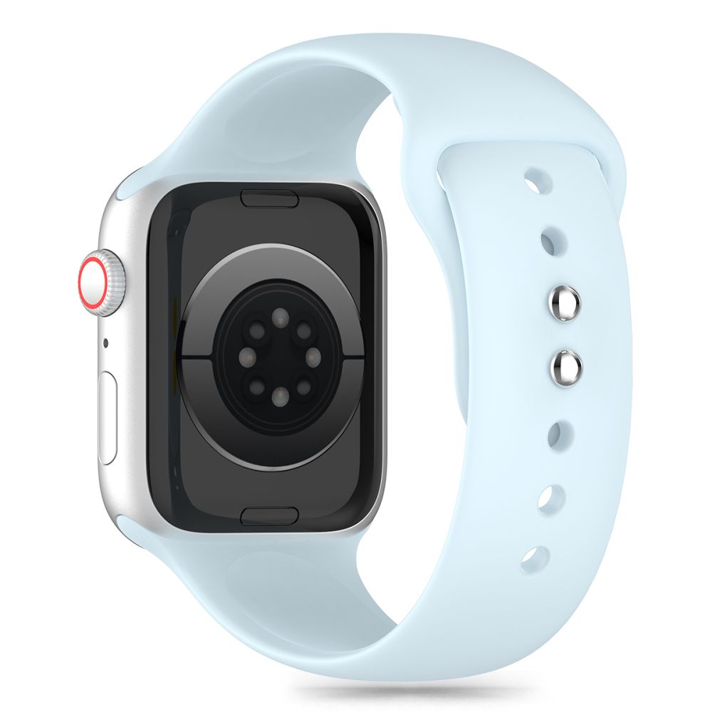 Tech-Protect Λουράκι Apple Watch 4/5/6/7/8/9/10/11 - SE (1/2/3) - 40/41/42mm Silicone Σιλικόνης - Sky Blue