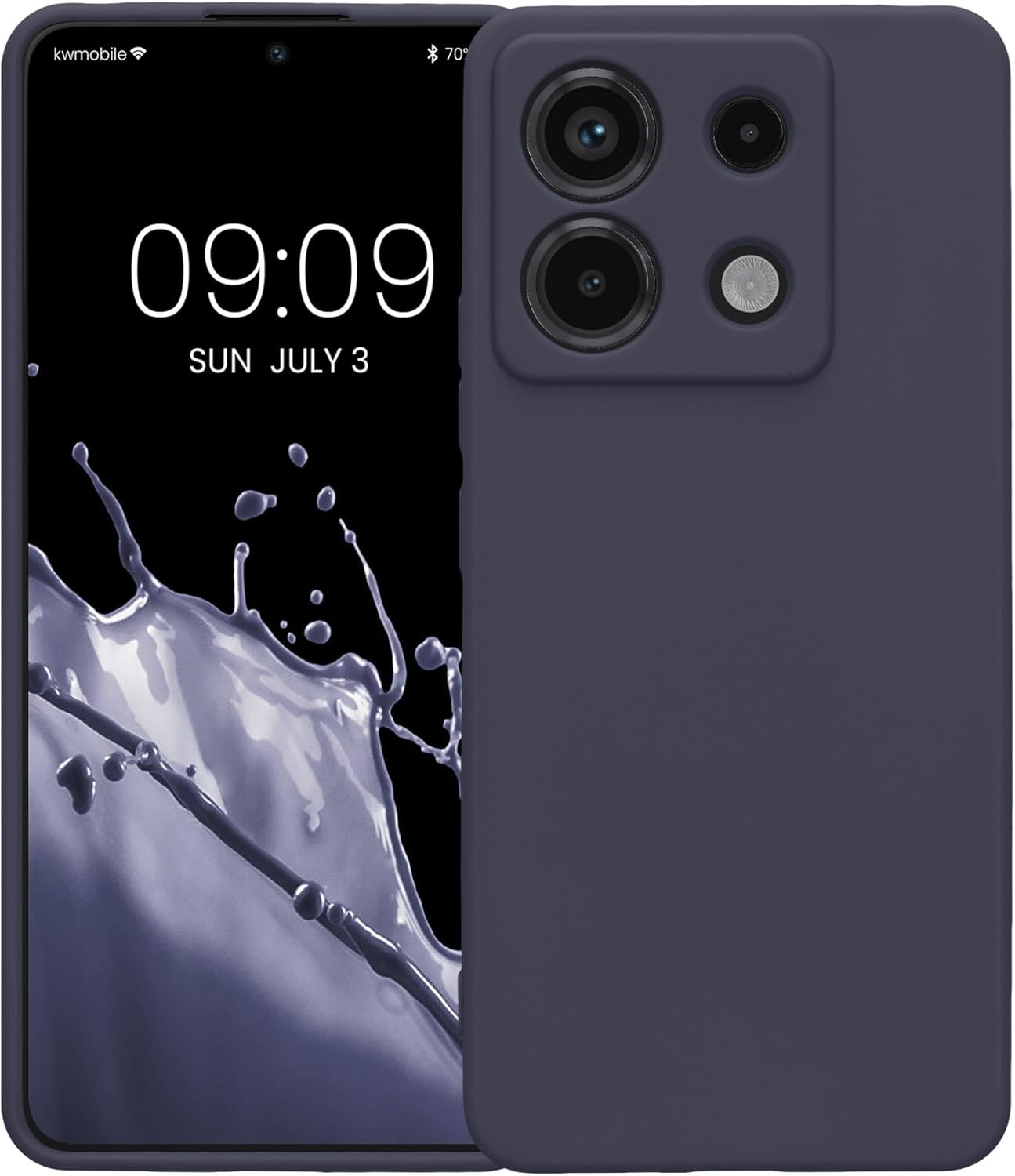KW Xiaomi Redmi Note 13 Pro 5G / Poco X6 5G Θήκη Σιλικόνης TPU - Deep Ocean