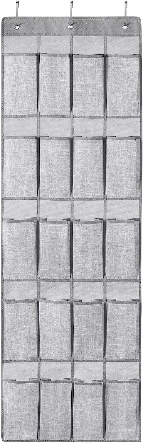 Navaris Κρεμαστό Σύστημα Οργάνωσης Πόρτας με 20 Θήκες για Παπούτσια - Light Grey - 60620.25