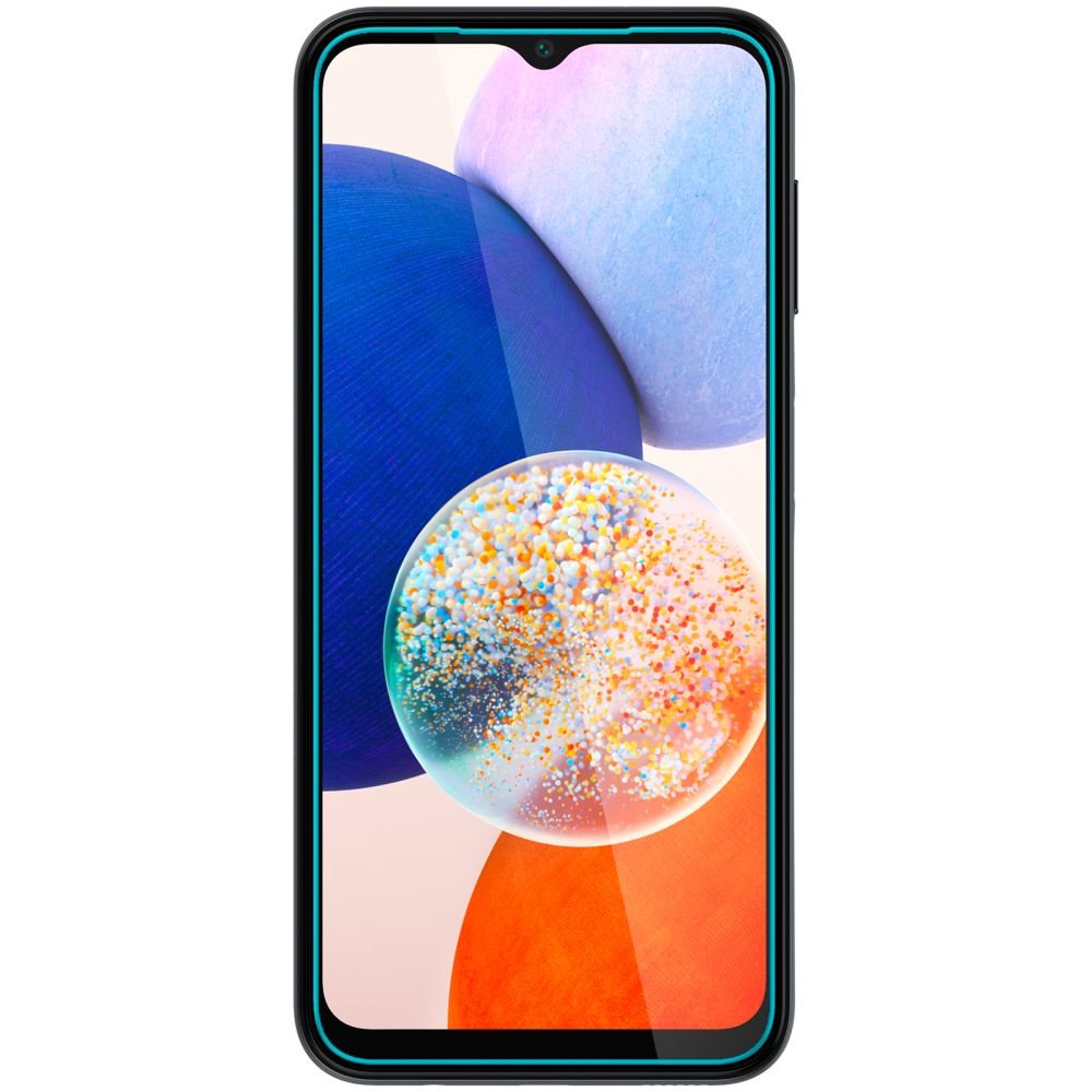 Spigen Samsung Galaxy A14 5G GLAS.tR Slim 0.2mm 2.5D Tempered Glass Αντιχαρακτικό Γυαλί Οθόνης 9H - 2 Τεμάχια - Clear - AGL05971