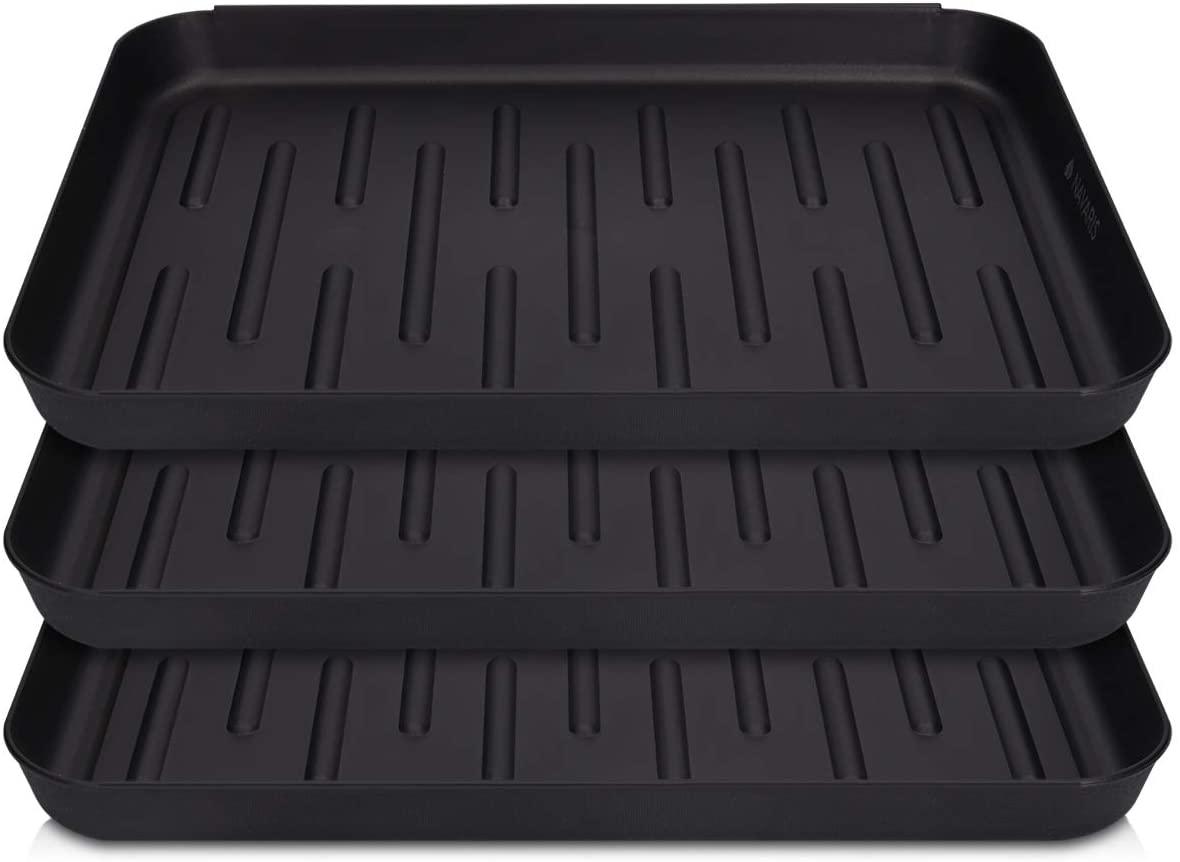 Navaris Σετ με 3 Θήκες Στεγνώματος Παπουτσιών - Black - 46753.01