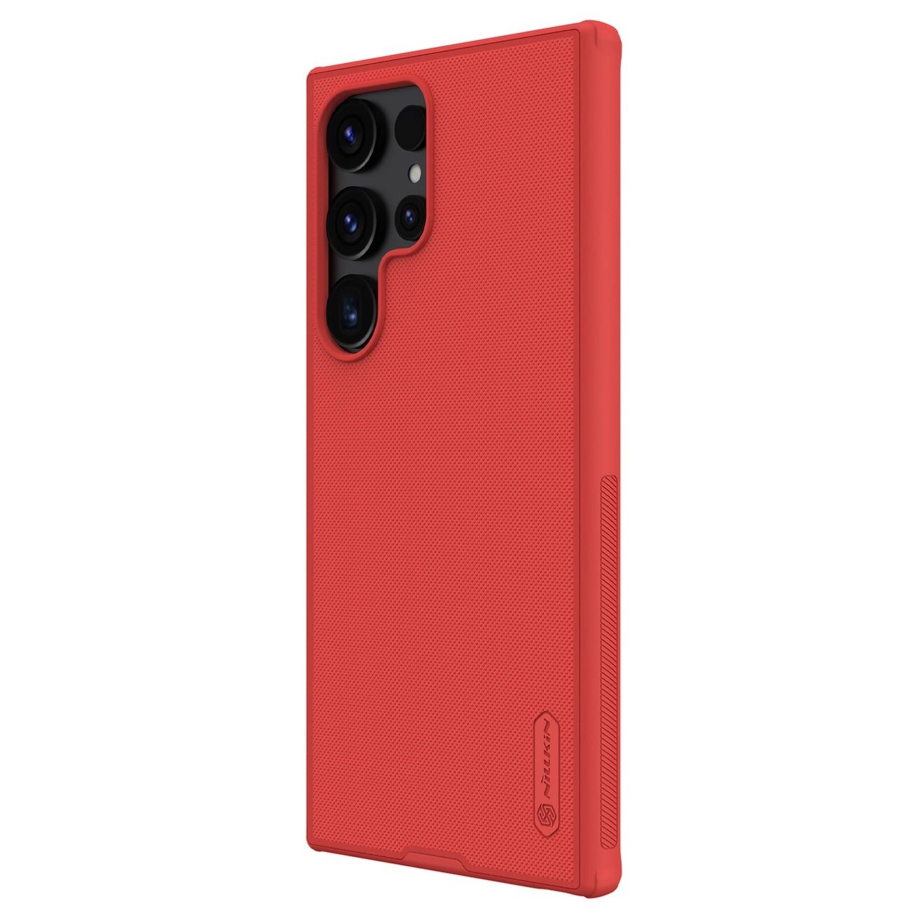 Nillkin Samsung Galaxy S24 Ultra Super Frosted Shield Pro Σκληρή Θήκη με Πλαίσιο Σιλικόνης - Red