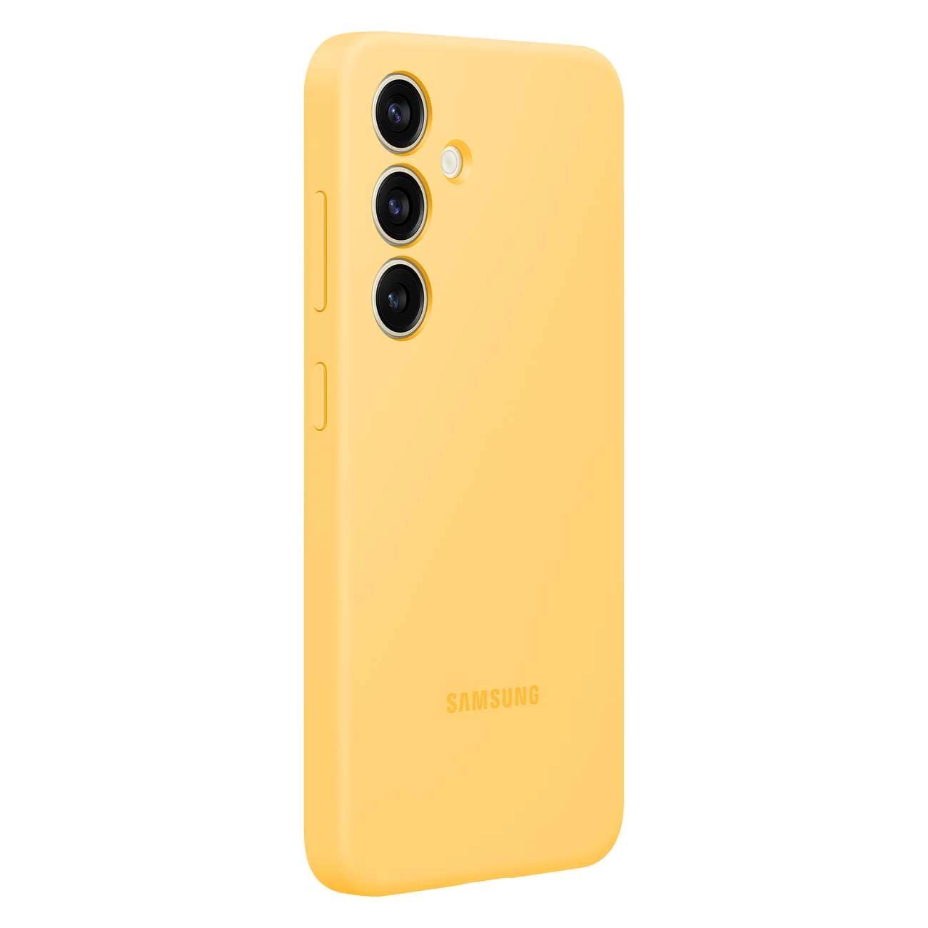 Samsung Silicone Cover Samsung Galaxy S24 Θήκη Σιλικόνης - Yellow - EF-PS921TYEGWW