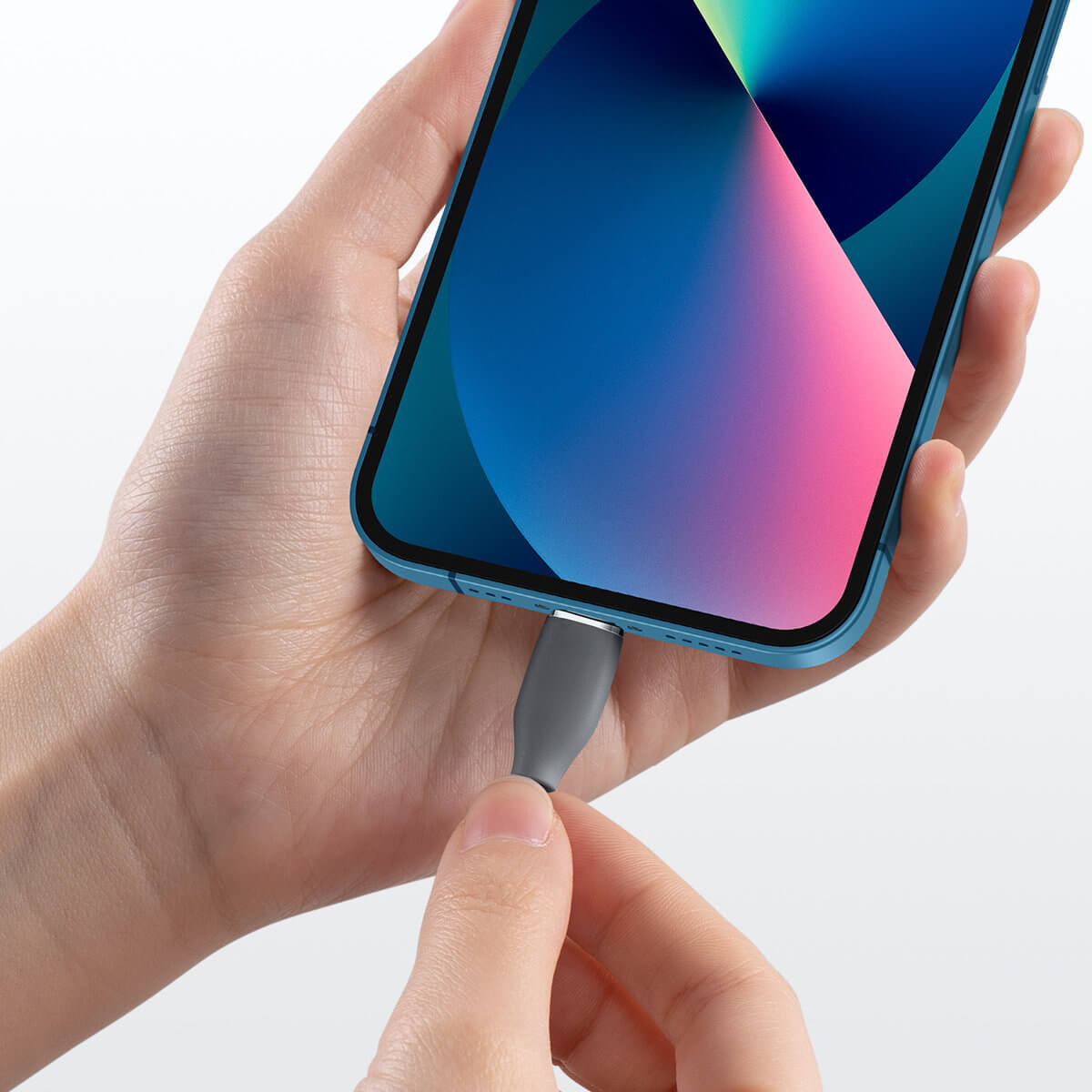 Baseus Jelly Liquid Silica Gel Καλώδιο Δεδομένων και Φόρτισης Type-C to Lightning 20W 1.2M - Black