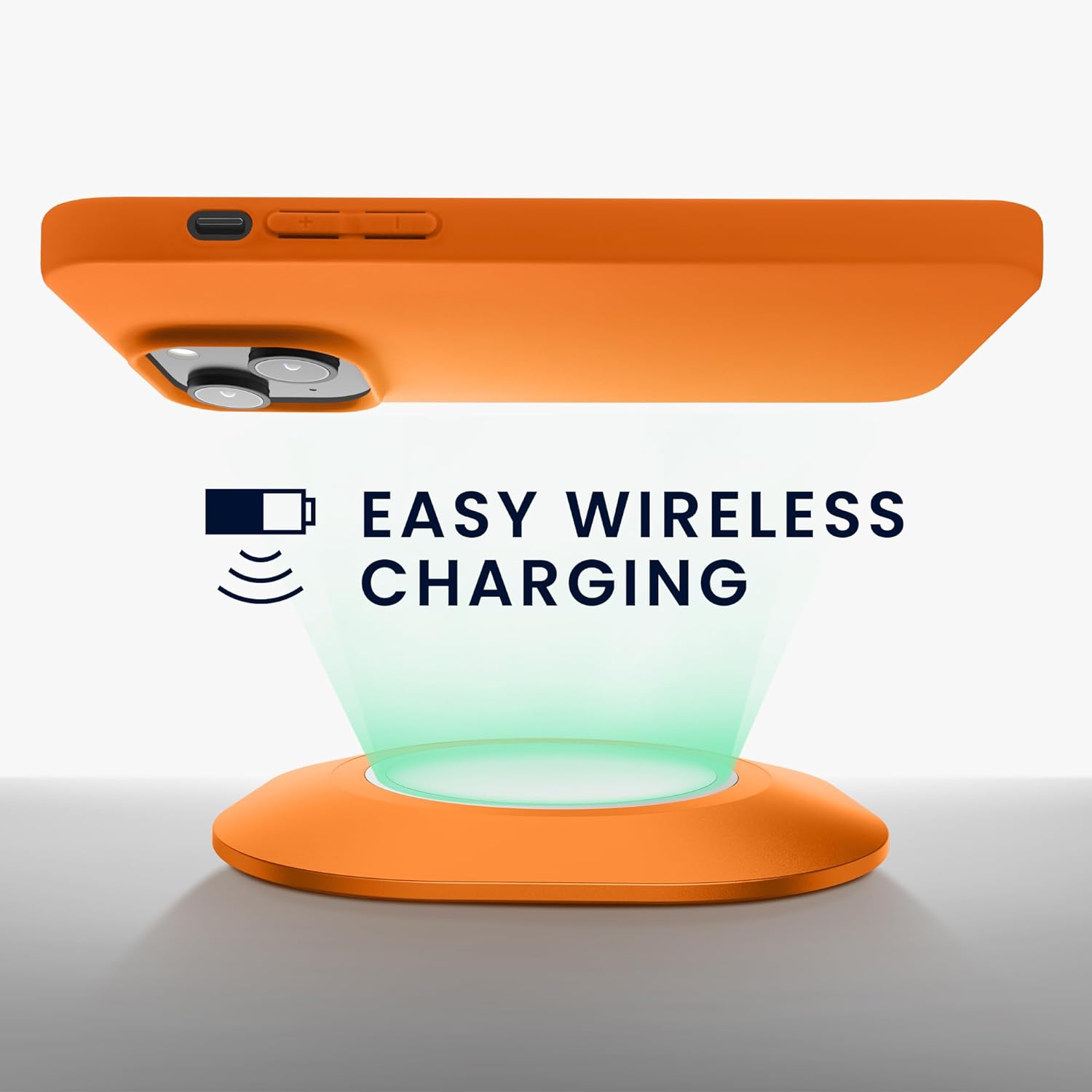 KW iPhone 15 Plus Λεπτή Θήκη Σιλικόνης TPU - Fruity Orange - 61958.150