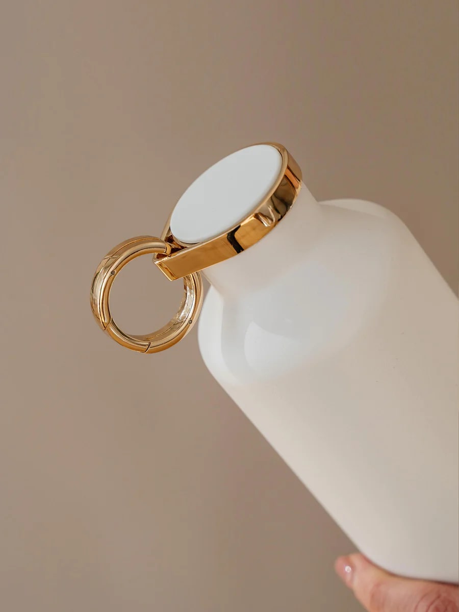 Equa Thermo Bottle Μπουκάλι Θερμός από Ανοξείδωτο Ατσάλι - 680ml - Snow White