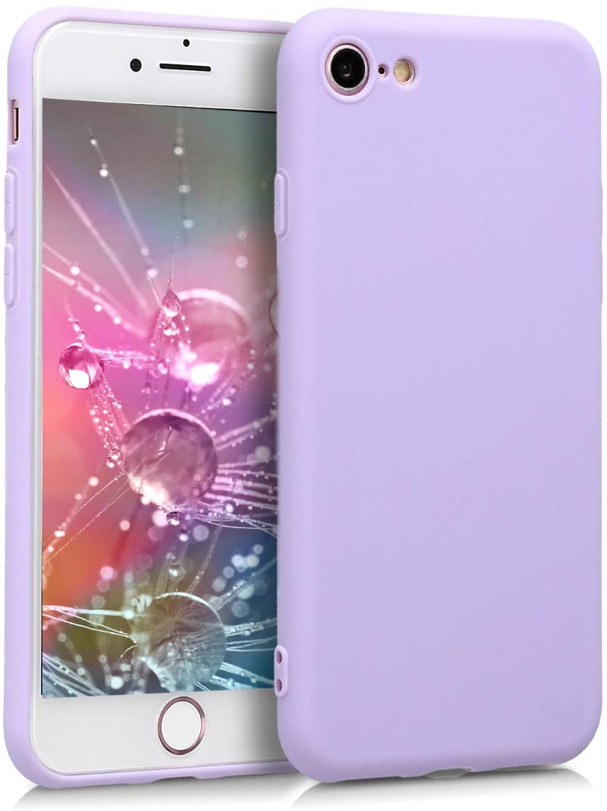 KW iPhone SE 2022 / SE 2020 / 7 / 8 Θήκη Σιλικόνης TPU - Lavender - 39458.108