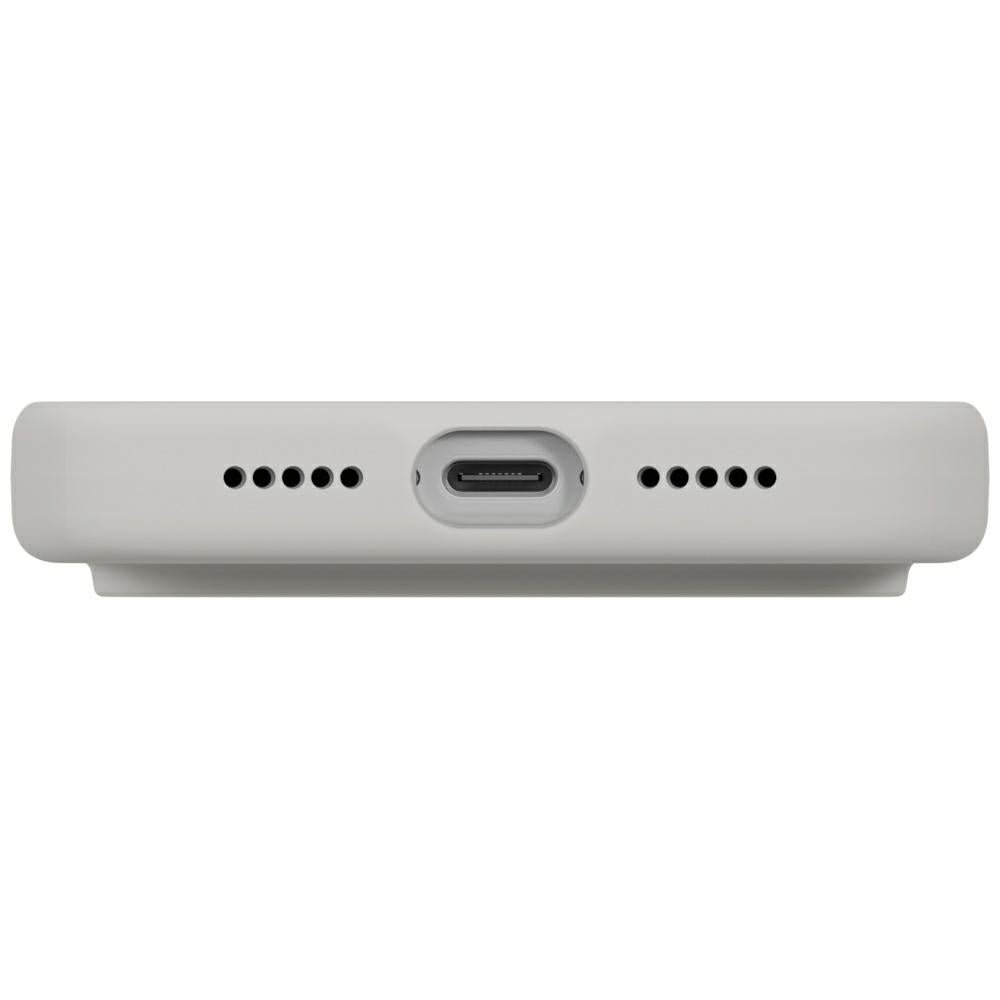 Uniq iPhone 17 Pro - Lino - Θήκη Σιλικόνης με MagSafe - Light Grey