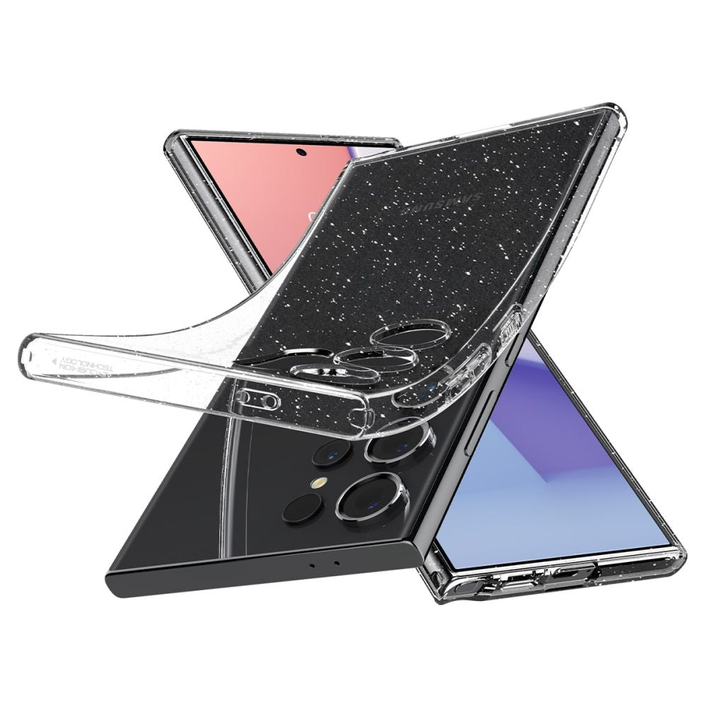 Spigen Samsung Galaxy S24 Ultra Liquid Crystal Θήκη Σιλικόνης - Glitter Crystal
