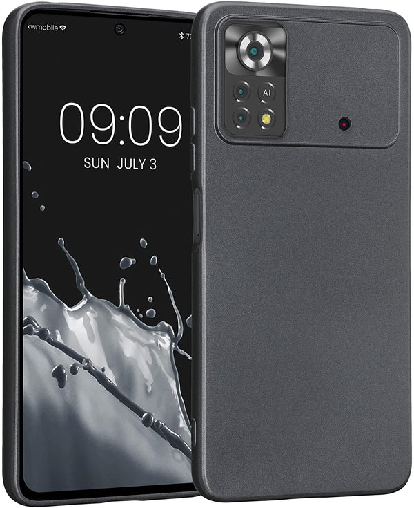 KW Xiaomi Poco X4 Pro 5G Θήκη Σιλικόνης TPU - Metallic Grey - 57984.232