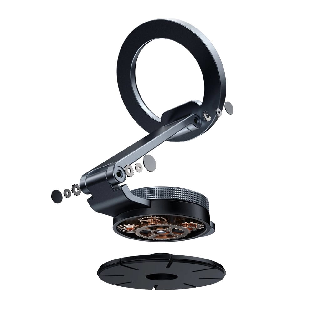 Joyroom Universal Αναδιπλούμενη Μαγνητική Βάση για το Ταμπλό του Αυτοκινήτου - Black - JR-ZS373