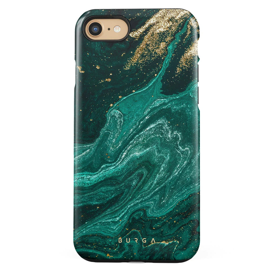 Burga iPhone SE 2022 / SE 2020 / 7 / 8 Fashion Tough Σκληρή Θήκη - Emerald Pool