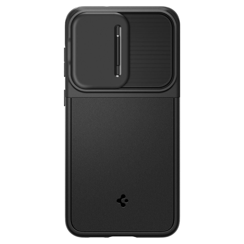 Spigen Samsung Galaxy S23 Optik Armor Θήκη Σιλικόνης με Κάλυμμα για την Κάμερα - Black