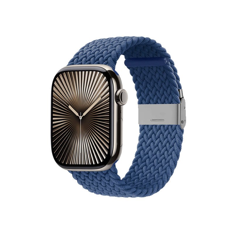 Crong Λουράκι Apple Watch 4/5/6/7/8/9/10/11 - SE (1/2/3) - Ultra (1/2/3) - 42/44/45/49mm Wave Band - Blue