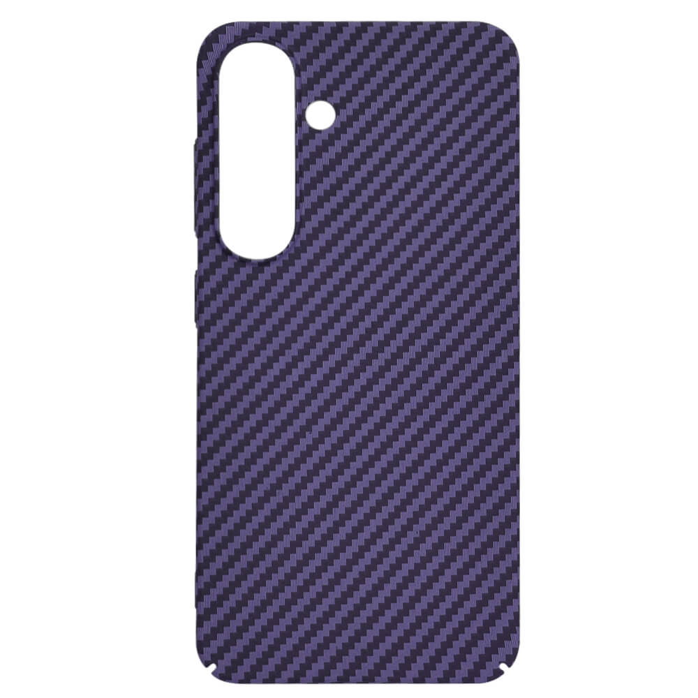 Techsuit Samsung Galaxy S25 Σκληρή Θήκη Carbonite FiberShell - Purple