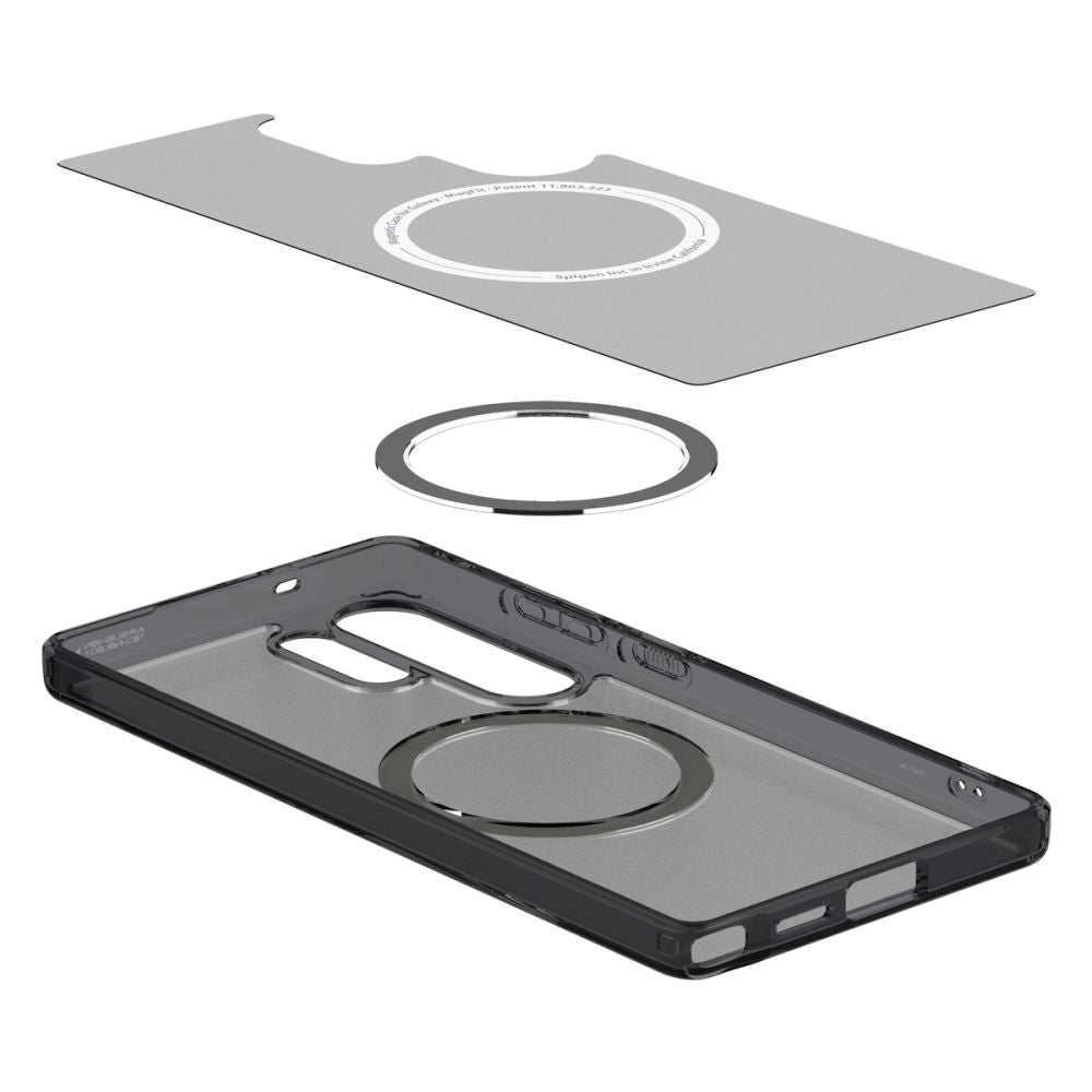 Spigen Samsung Galaxy S25 Ultra - Ultra Hybrid Mag - Σκληρή Θήκη με Πλαίσιο Σιλικόνης Και MagSafe - Frost Black