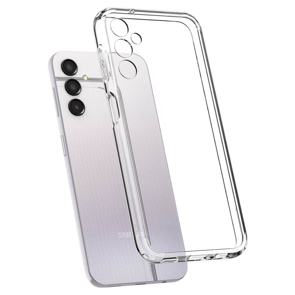 Spigen Samsung Galaxy A14 5G Σκληρή Θήκη με Πλαίσιο Σιλικόνης Ultra Hybrid - Crystal Clear