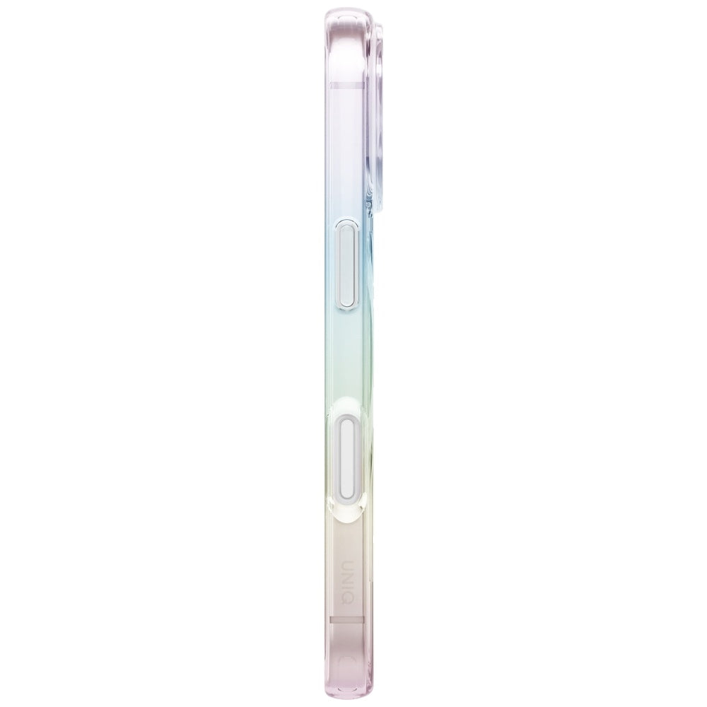 Uniq iPhone 17 Pro - Iridescia Magclick - Σκληρή Θήκη με Πλαίσιο Σιλικόνης και MagSafe - Holo Quartz