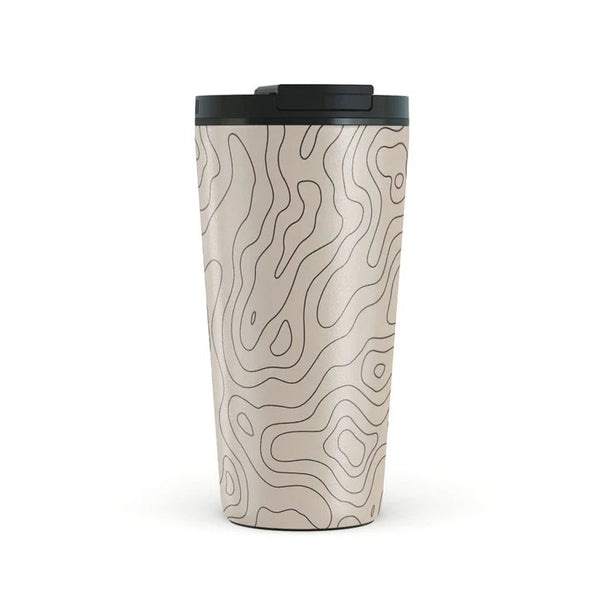 Burga Κούπα Θερμός από Ανοξείδωτο Ατσάλι - Flap Lid - 500ml - Wild Terrain