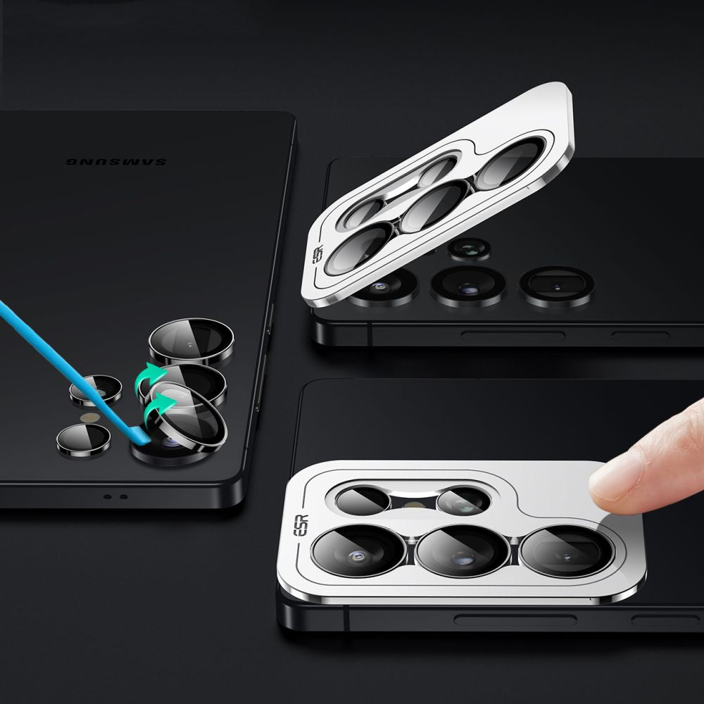 ESR Samsung Galaxy S25 Ultra Armorite Camera Lens 9H Αντιχαρακτικό Γυαλί για την Κάμερα - Black