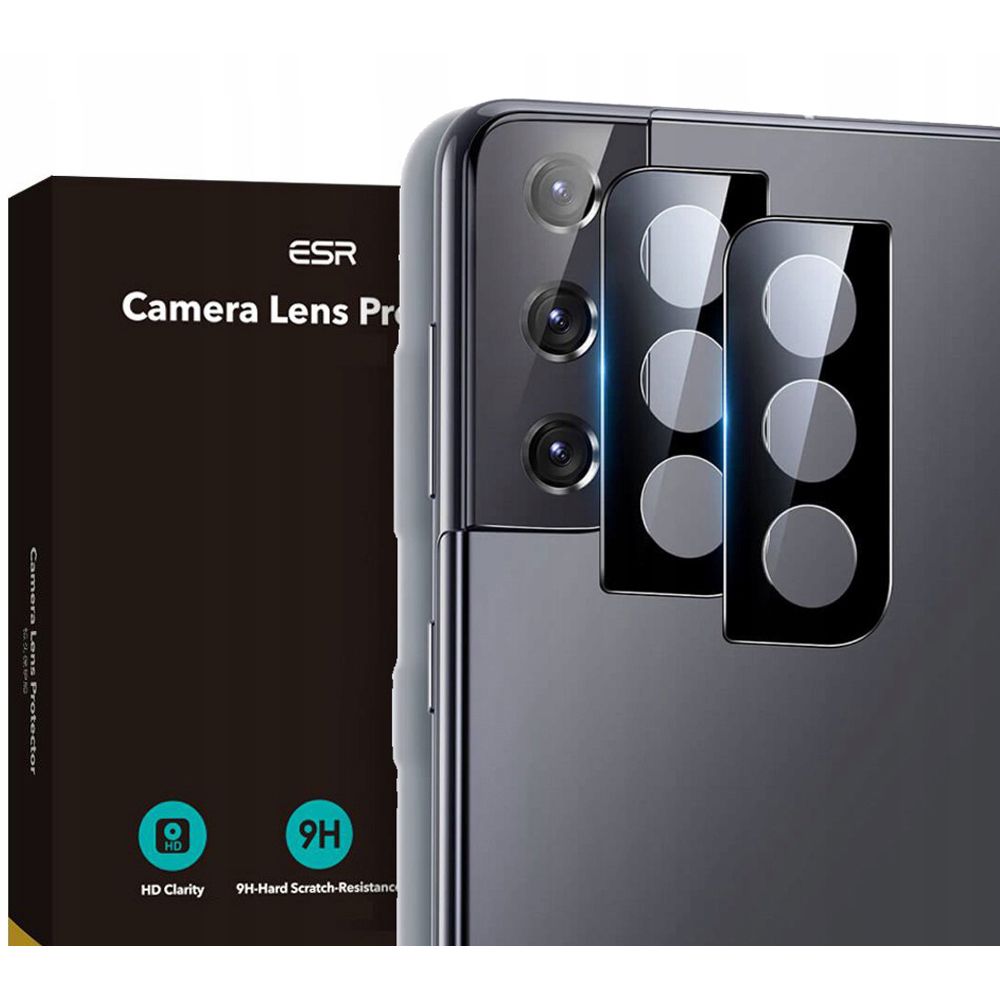 ESR Samsung Galaxy S21 Plus Camera Lens Αντιχαρακτικό Γυαλί για την Κάμερα - 2 Τεμάχια - Black