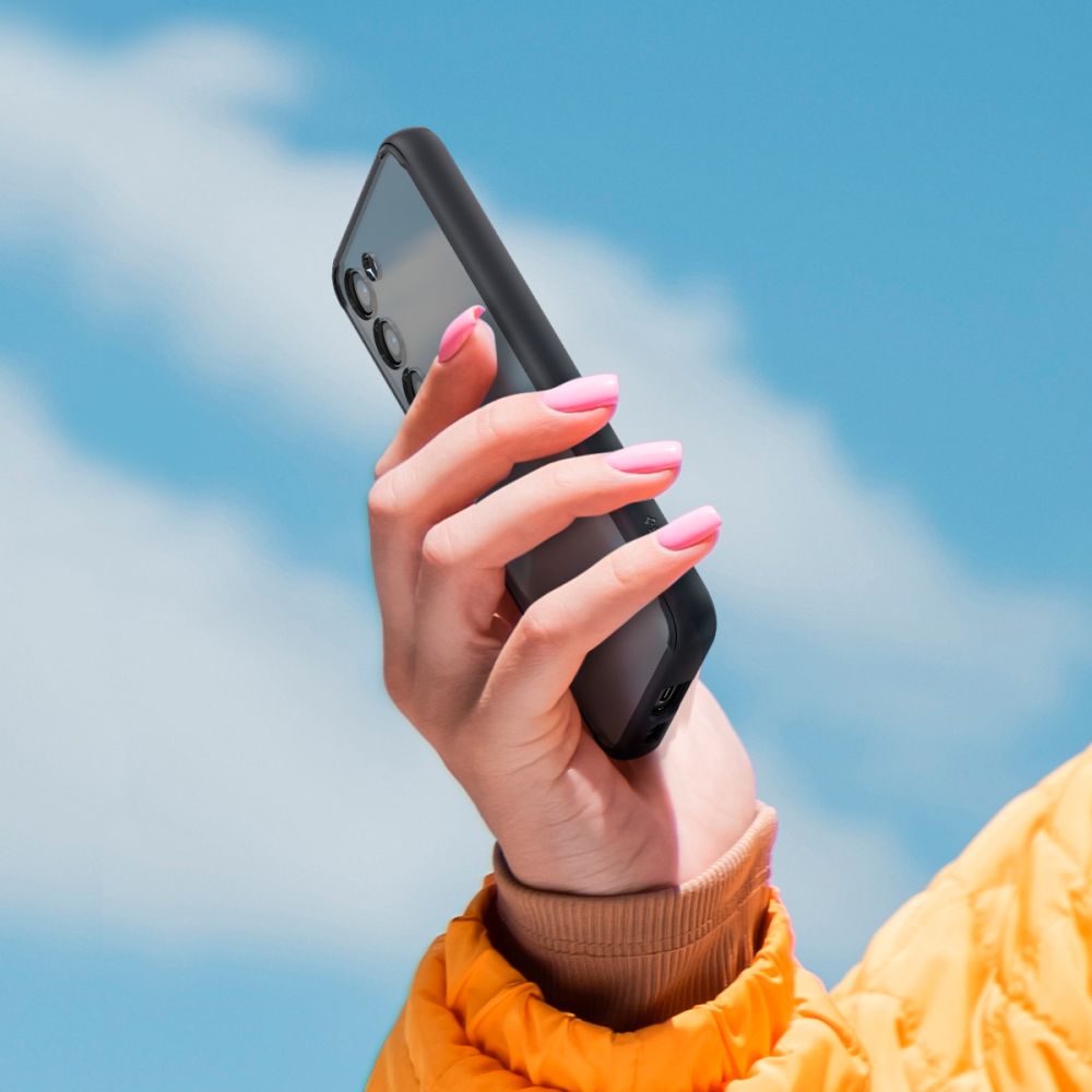 Spigen Samsung Galaxy S23+ Σκληρή Θήκη με Πλαίσιο Σιλικόνης Ultra Hybrid - Matte Black