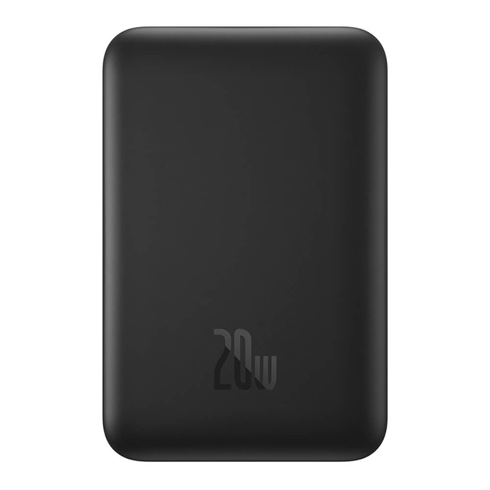 Baseus Magnetic Mini Ασύρματο MagSafe PowerBank 10000mAh 20W με Καλώδιο Type-C to Type-C - Black - PPCX070001
