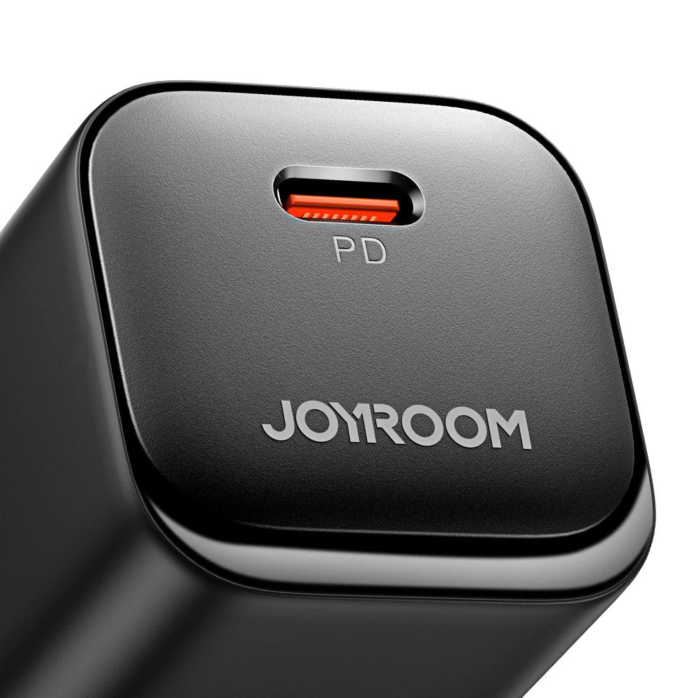 Joyroom Speed Series Οικιακός Φορτιστής Γρήγορης Φόρτισης με Θύρα Type-C PD 30W - Black - JR-TCF07EU