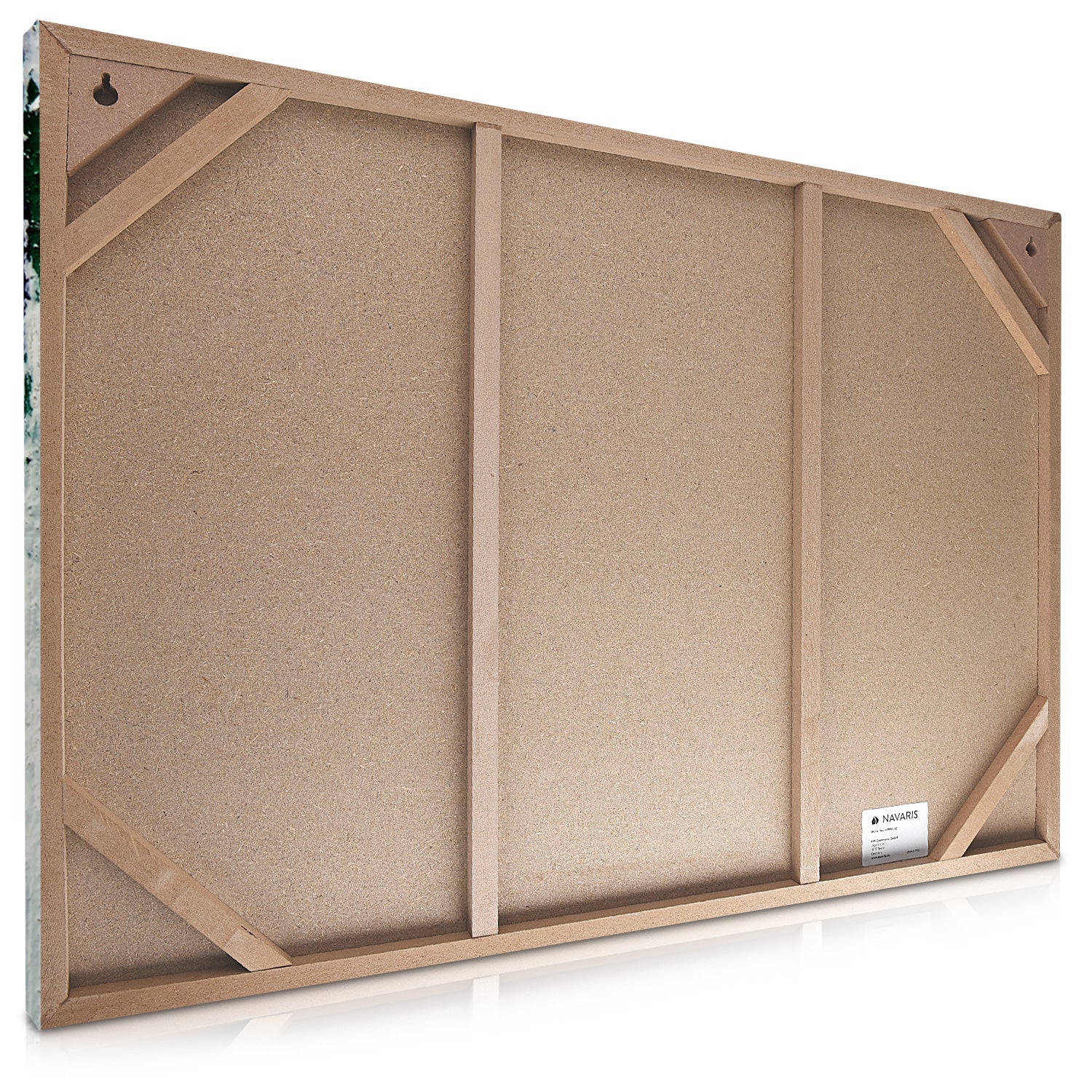 Navaris Magnetic Memo Board - Μαγνητικός Πίνακας Ανακοινώσεων - 90 x 60 cm - Painted Wood - 49997.05