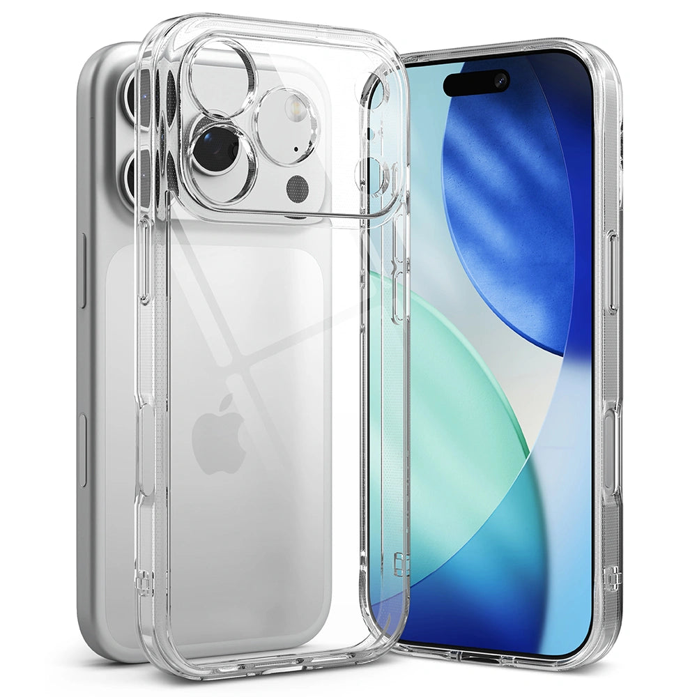 Ringke iPhone 17 Pro Fusion Σκληρή Θήκη με Πλαίσιο Σιλικόνης - Διάφανη