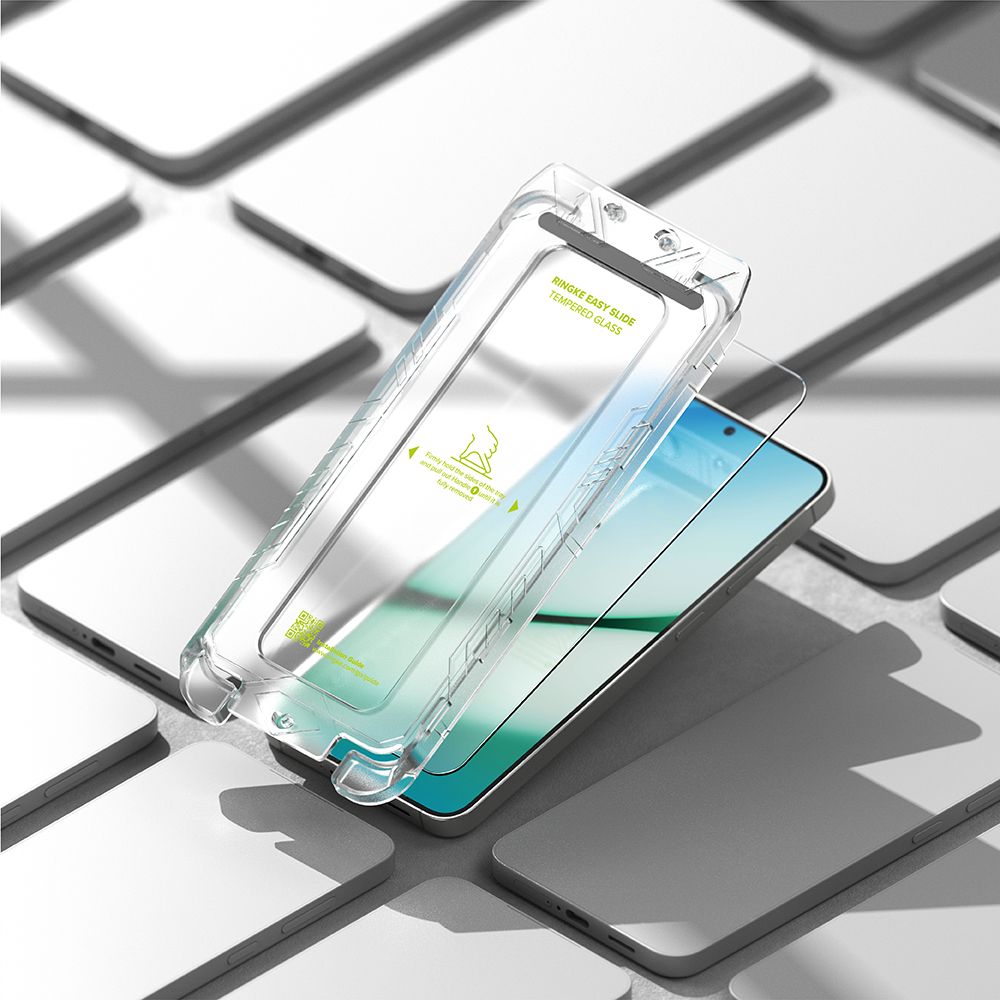 Ringke Samsung Galaxy S25 Plus Easy Slide 2.5D 9H Αντιχαρακτικό Γυαλί Οθόνης - 2 Τεμάχια - Clear