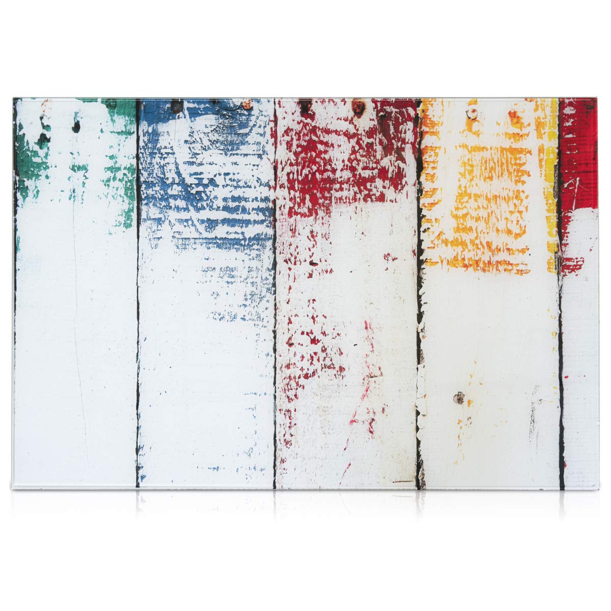 Navaris Μαγνητικός Γυάλινος Πίνακας - 90x60cm - Design Painted Wood - 45723.05