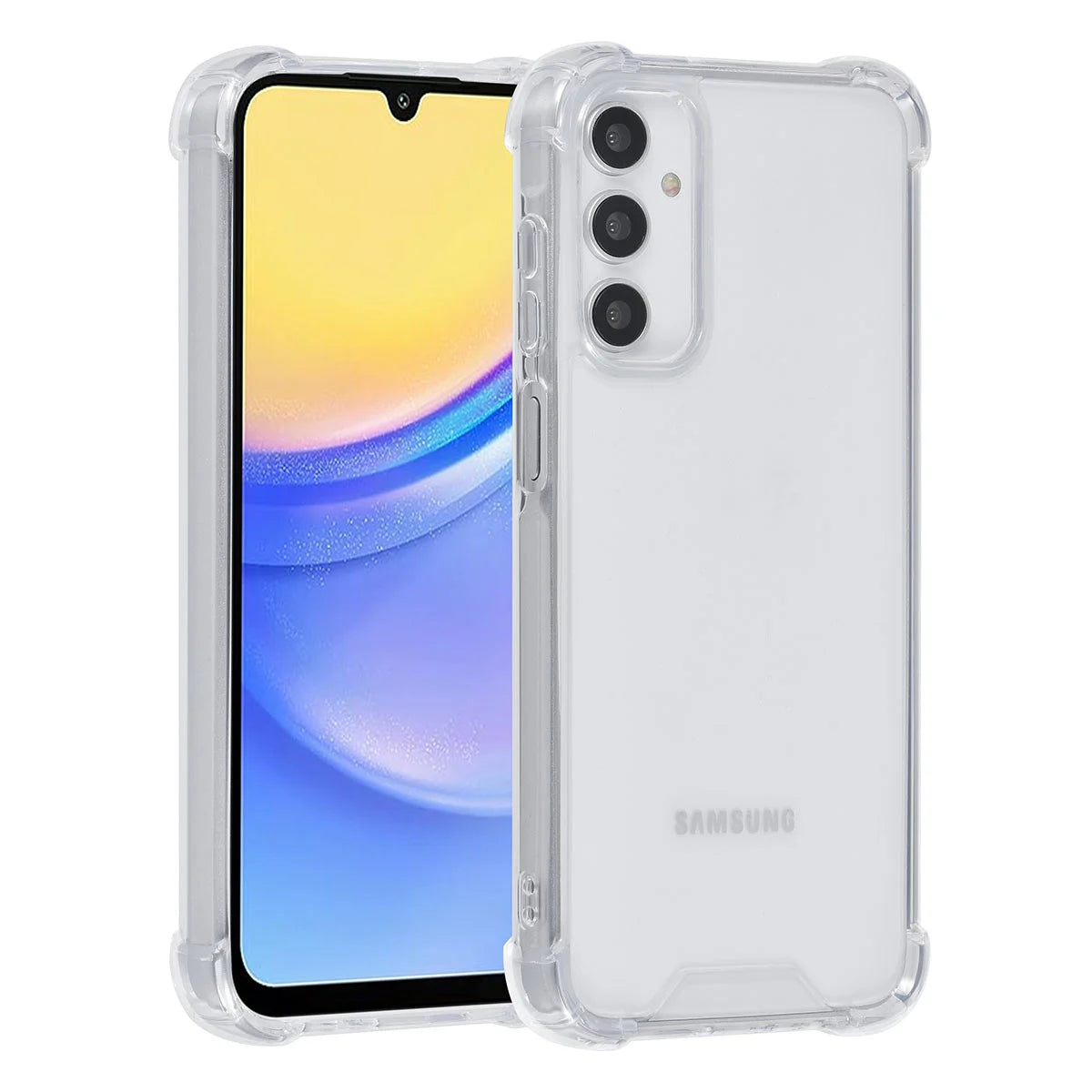 Tuniq Samsung Galaxy A15 4G / A15 5G Θήκη Σιλικόνης με Ενισχυμένες Γωνίες - Διάφανη