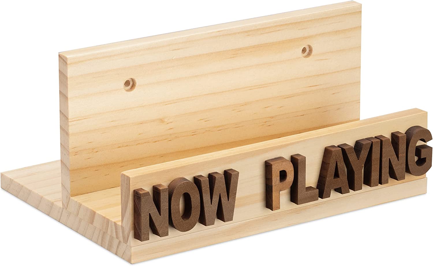 Navaris Ξύλινη Βάση Δίσκων Βινυλίου LP 8 Θέσεων - Design Now Playing - Brown - 60021.01