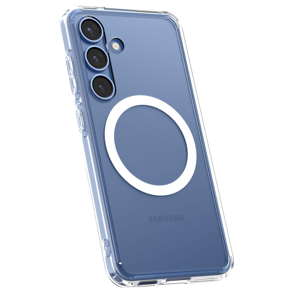 Spigen Samsung Galaxy S25 Plus - Ultra Hybrid Mag - Σκληρή Θήκη με Πλαίσιο Σιλικόνης Και MagSafe - Clear / White